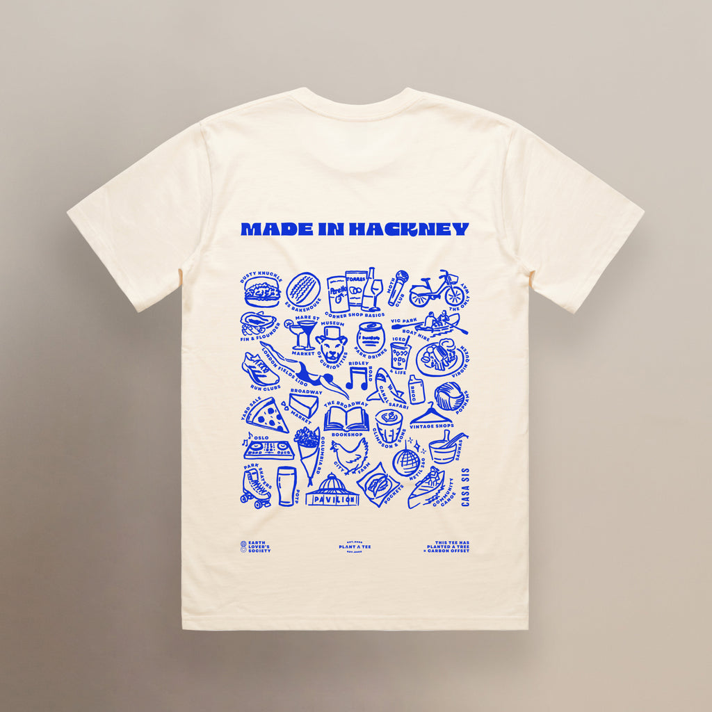 01 Hackney Tee – Ecru